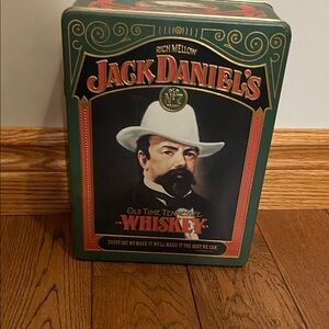 Jack Daniel's Collectible Tin Hinged Box